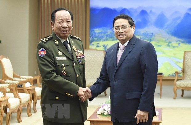 PM hosts Cambodia's Deputy PM, Defence Minister